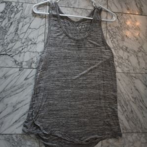 Ann Taylor Loft Grey Tank Top
